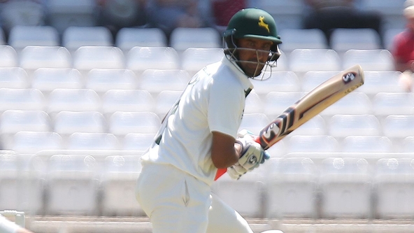 Pujara And Lumb Make Gloucestershire Toil