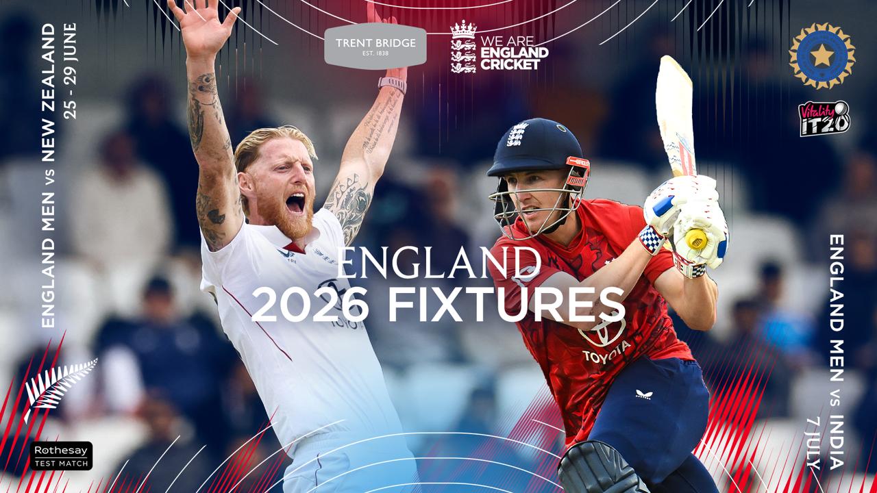 NCCC News DATES CONFIRMED FOR ENGLAND S RETURN IN 2026